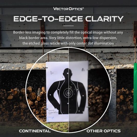 AR15 | Continental x8 1-8x24i SFP LPVO ED Fiber Hunting Rifle Scope(SCOC-51) | Small Game Hunting