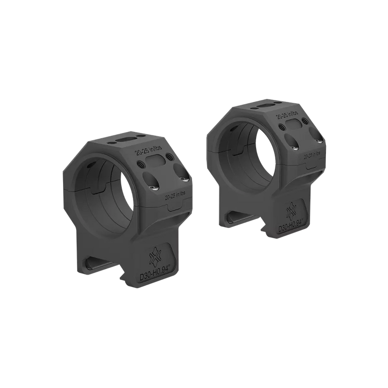 Load image into Gallery viewer, 30mm X-MOD 0.95''/1.1''/1.25'' Modular Picatinny Rings System (XASR-3071)
