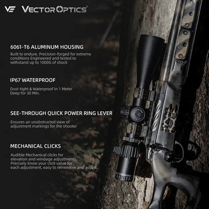 Load image into Gallery viewer, Tauron 5-40x56 ED FFP Rifle Scope (SCFF-35)
