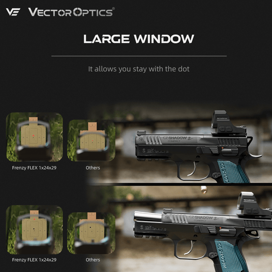 Vector Optics EU Frenzy FLEX 1x24x29 LARGE WINDOW