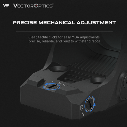 Vector Optics EU Frenzy FLEX 1x24x29 PRECISE MECHANICAL PRECISE MECHANICAL ADJUSTMENT