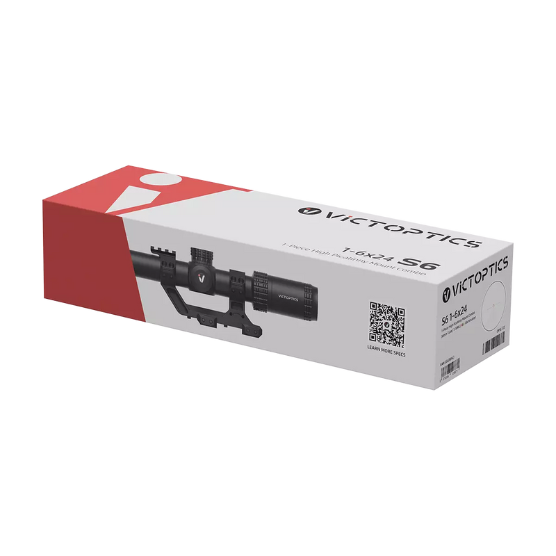 Load image into Gallery viewer, Complete AR-15 Optics Solution: S6 1-6x24 LPVO Scope Kit with Extreme High Picatinny Mount (OPSL122)
