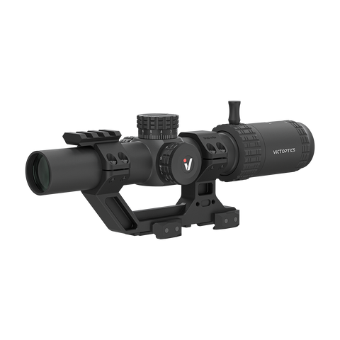 Complete AR-15 Optics Solution: S6 1-6x24 LPVO Scope Kit with Extreme High Picatinny Mount (OPSL122)