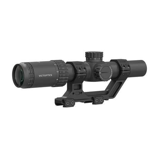Complete AR-15 Optics Solution: S6 1-6x24 LPVO Scope Kit with Extreme High Picatinny Mount (OPSL122)