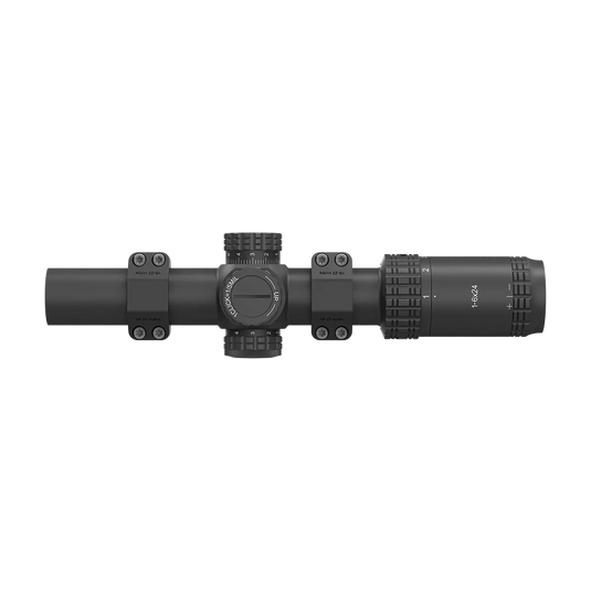 Complete AR-15 Optics Solution: S6 1-6x24 LPVO Scope Kit with Extreme High Picatinny Mount (OPSL122)