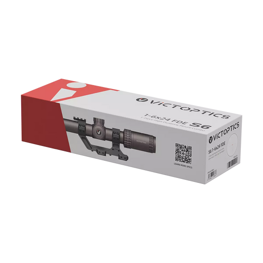 S6 1-6×24 LPVO SFP Coyote FDE Rifle Scope w/ 1- Piece Extreme High S6 1-6×24 LPVO SFP Coyote FDE Rifle Scope w/ 1- Piece Extreme High