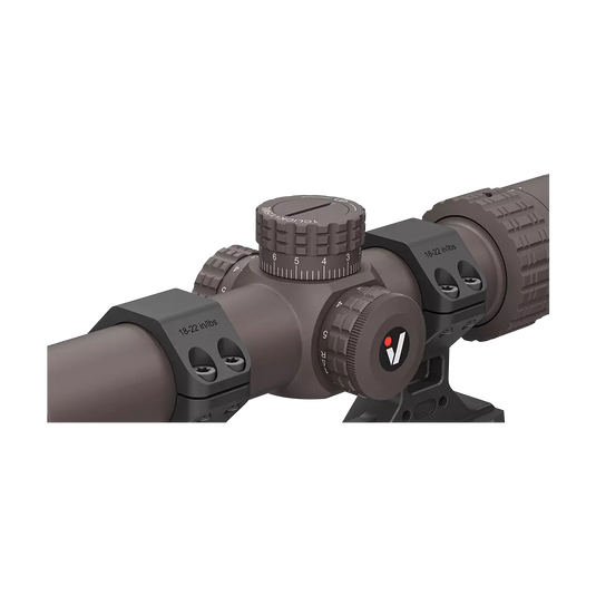 S6 1-6×24 LPVO SFP Burnt Brown Rifle Scope w/ 1- Piece Extreme High Picatinny AR Mount Kit (OPSL123)