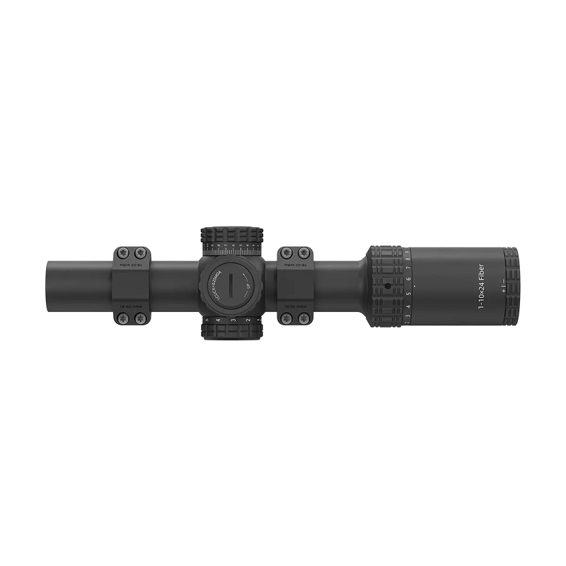 Load image into Gallery viewer, S10 1-10x24i LPVO Fiber SFP Rifle Scope w/ 1-Piece Extreme High Picatinny AR Mount Kit (OPSL139)
