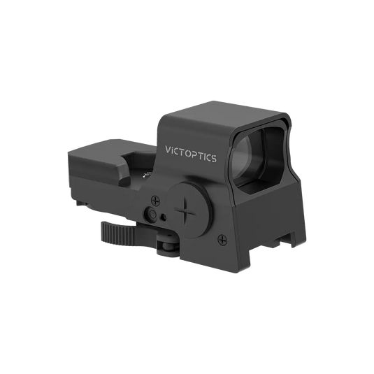 VictOptics SRD 1x27x39 Eight-Reticle Red Dot Sight | Red & Green Illumination (RDSL35)