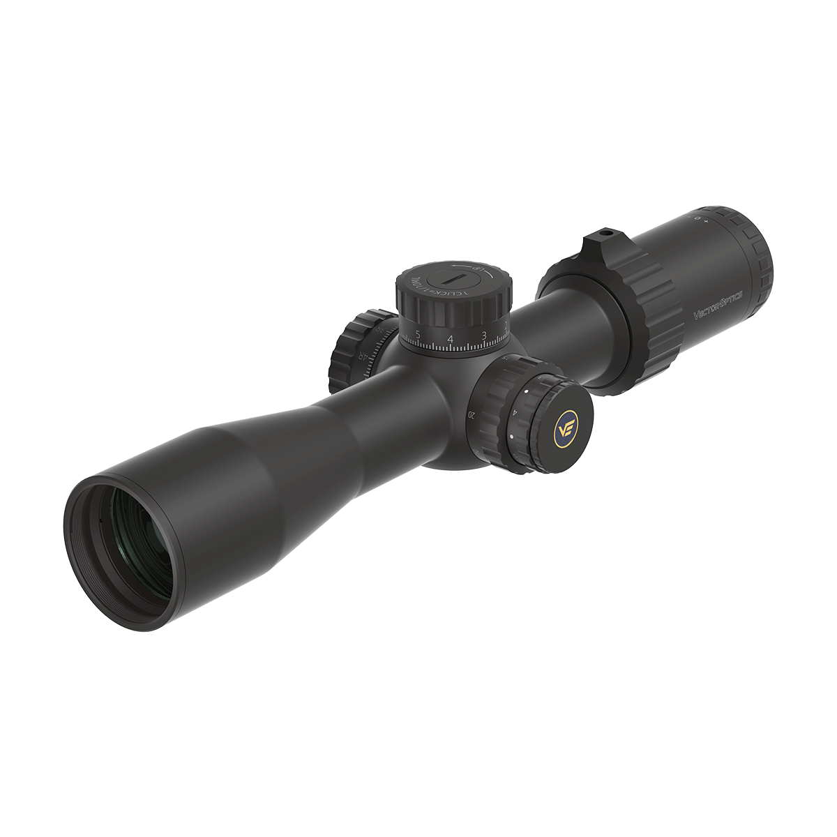 Tauron 4-16x44 HD MIL FFP Rifle Scope (SCFF-45)