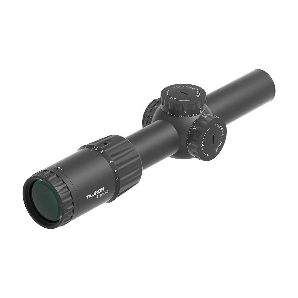 Tauron 1-6x24 FFP Rifle Scope LPVO | Close-Range Precise Shooting (SCFF-63)