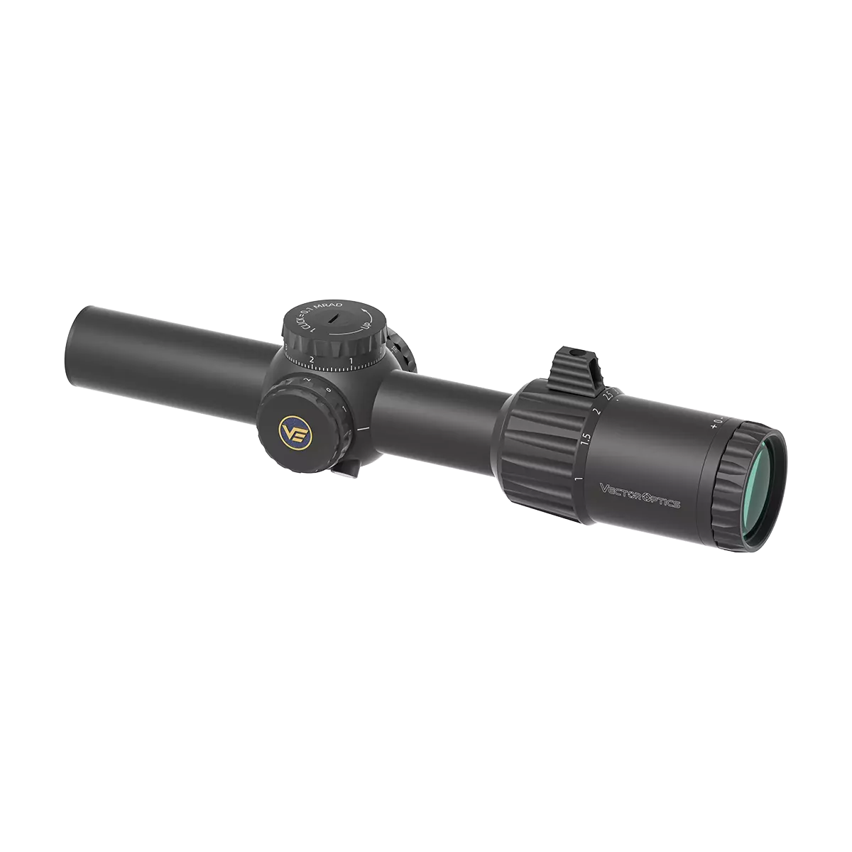 Tauron 1-6x24 FFP Rifle Scope LPVO | Close-Range Precise Shooting (SCFF-63)