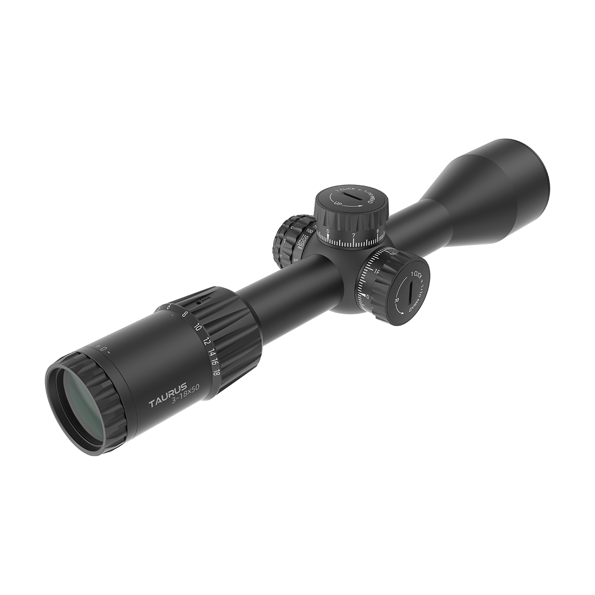 Tauron 3-18x50 GenII FFP Rifle Scope (SCFF-64)