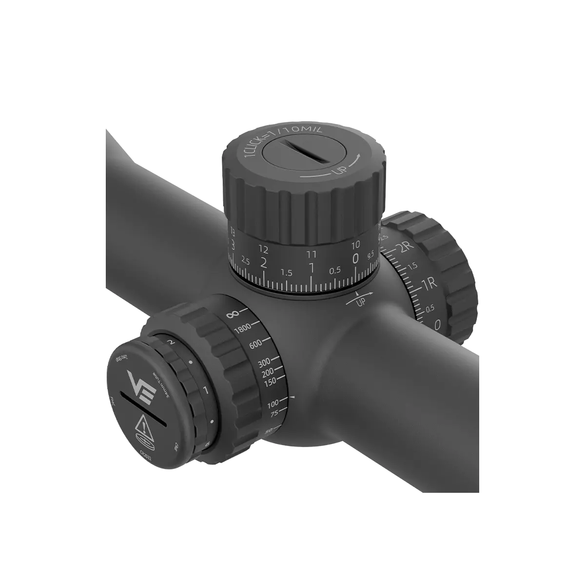 Tauron 6-24x50 HD MIL FFP Rifle Scope PRS | VTA-3 MIL Dot Reticle (SCFF-81)
