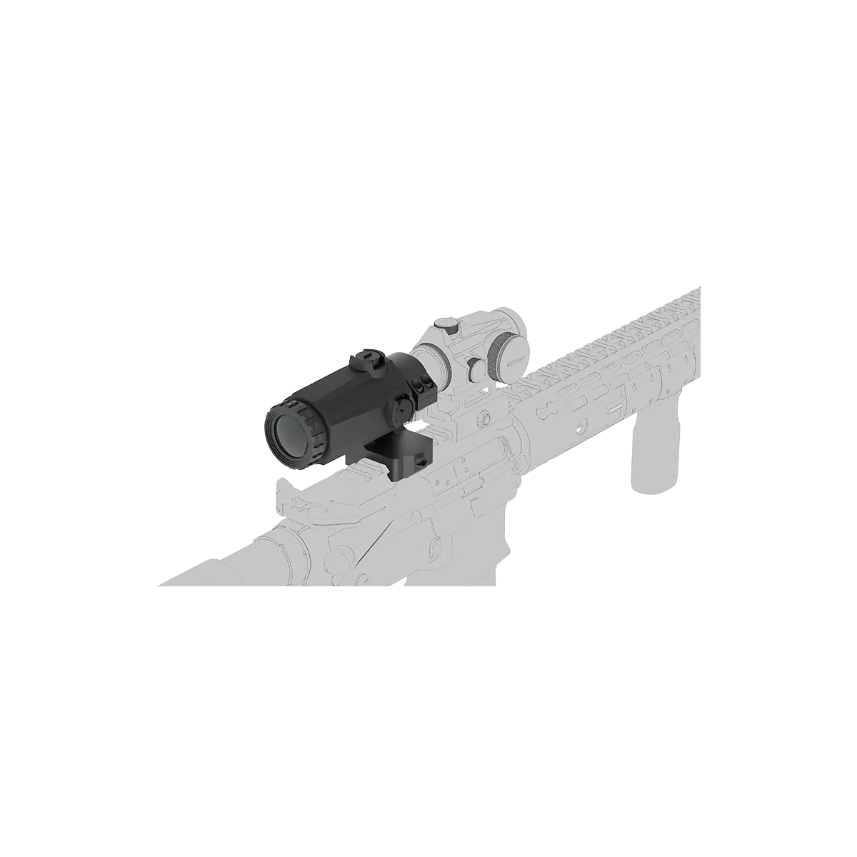 Maverick-III 3x22 Magnifier MIL(SCMF-31)
