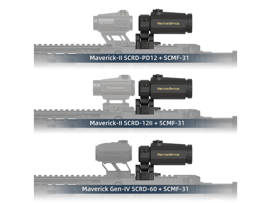 Maverick-III 3x22 Magnifier MIL