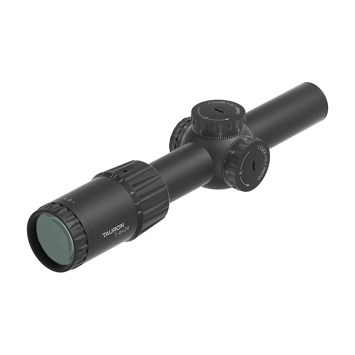 LPVO Scope | TAURON 1-6x24 SFP True 1x Rifle Scope (SCOC-49)
