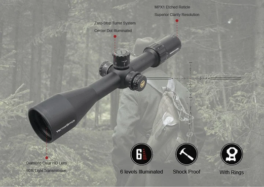 Tauron 6-24x50 HD (SCOL-46)