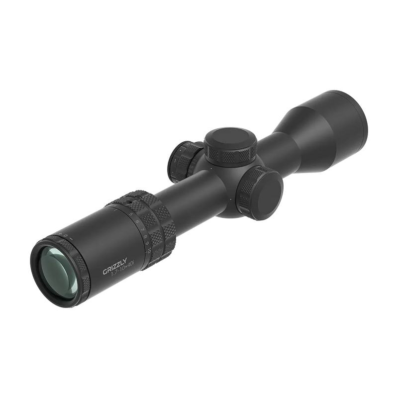 Load image into Gallery viewer, Grizzly 1.7-10x40i Fiber HD SFP Rifle Scope | Small Game Hunting (SCOM-53)

