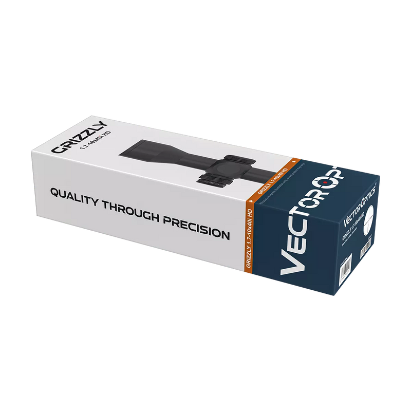 Load image into Gallery viewer, Grizzly 1.7-10x40i Fiber HD SFP Rifle Scope | Small Game Hunting (SCOM-53)
