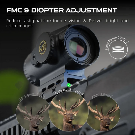 Paragon 1x16 3x18 4×24 Ultra Compact Prism Scope