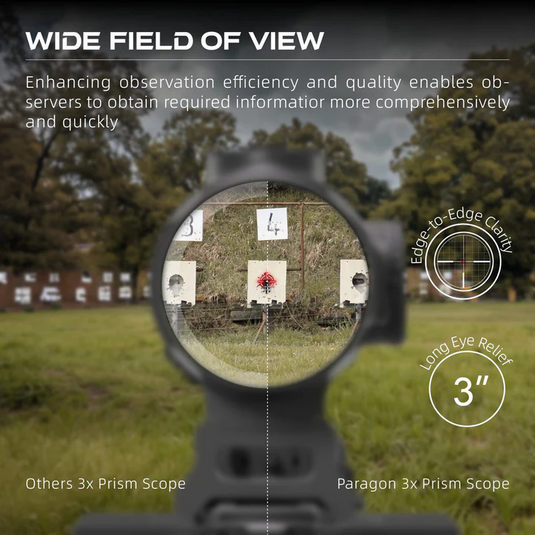 Paragon 1x16 3x18 4×24 Ultra Compact Prism Scope