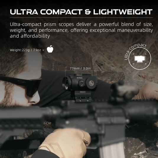Paragon 3x18  Ultra Compact Prism Scope