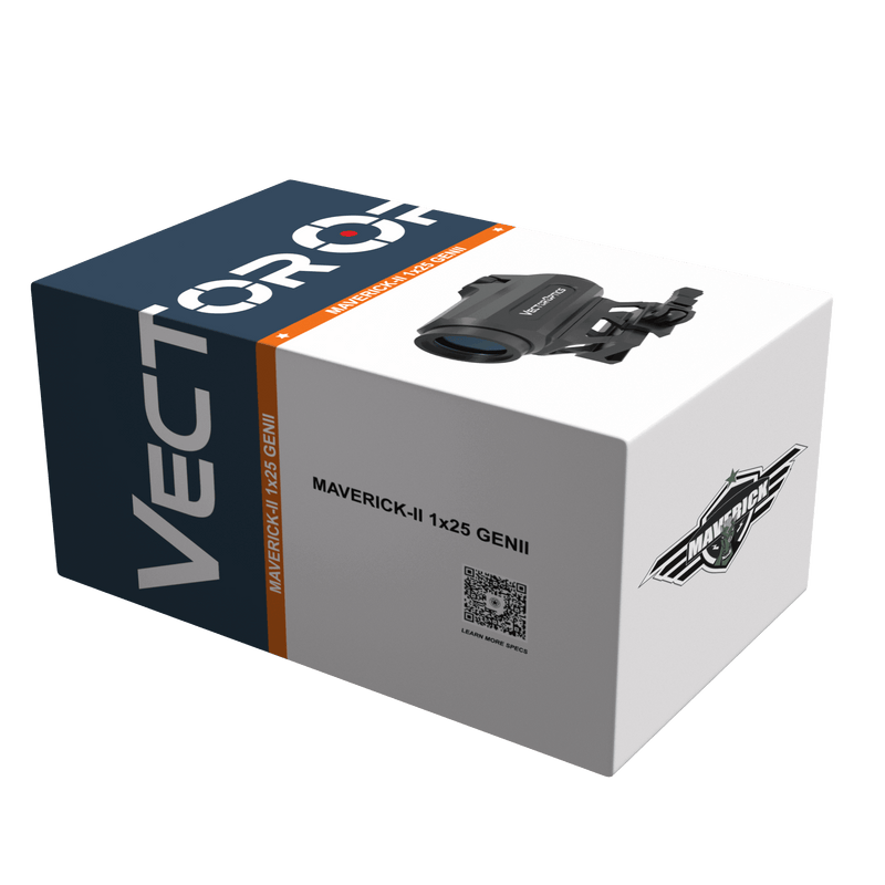 Load image into Gallery viewer, Motion Sensor | Maverick-II 1x25 GenII Red Dot Sight (SCRD-72) for .223 &amp; .308 Rifles | RUM
