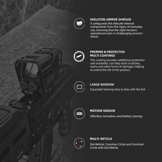 Frenzy Plus 1x31x26 Red Dot Sight Multi-Reticle