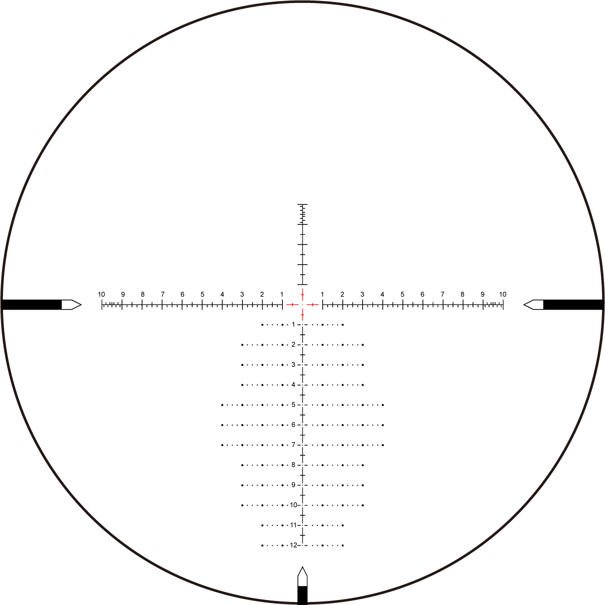 Tauron 6-24x50 HD MIL Rifle Scope (SCFF-46)