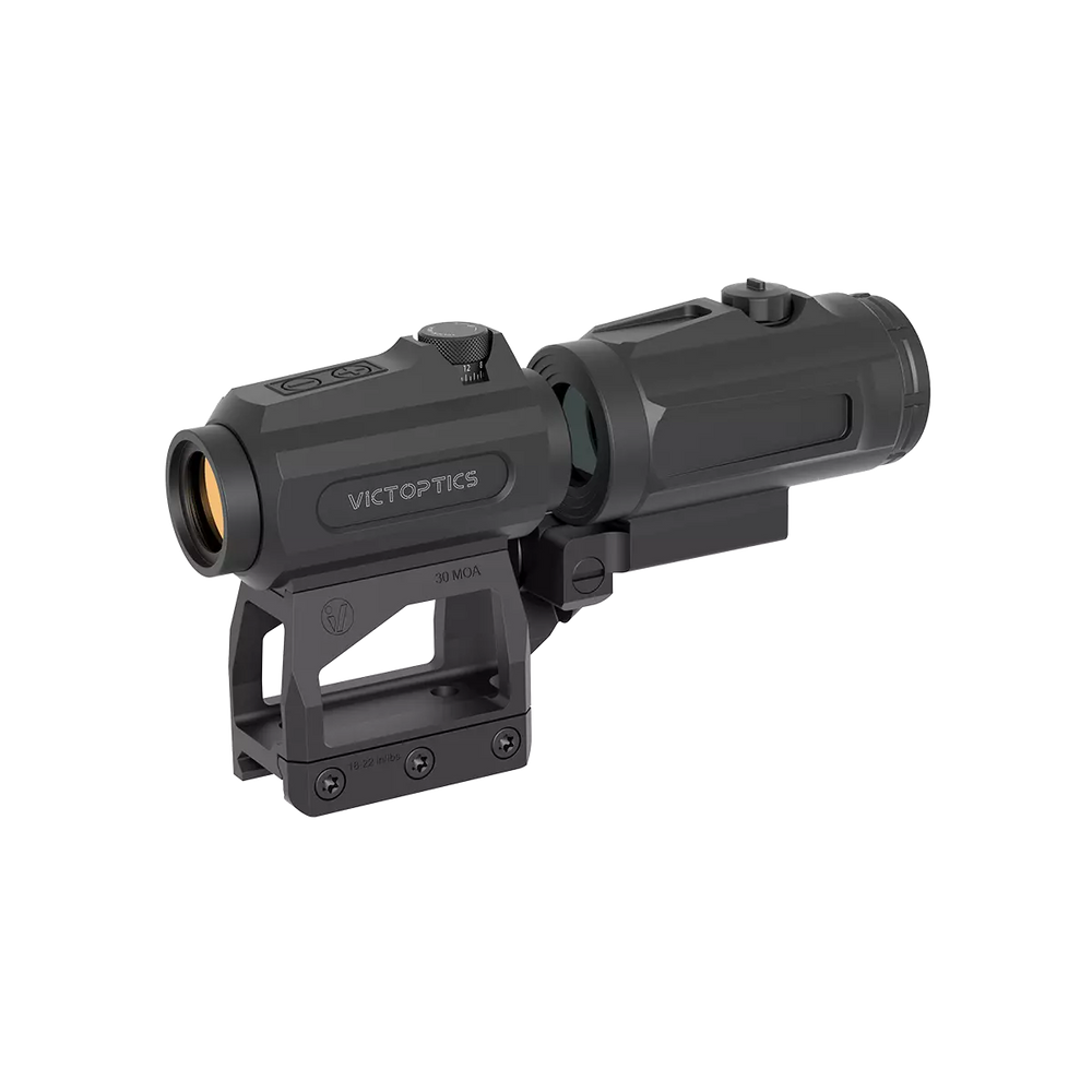 Victoptics SRD 1×25 MRT Red Dot Sight & 3x Magnifier Kit with Integrated One-Piece Picatinny Mount (VIRM-01)