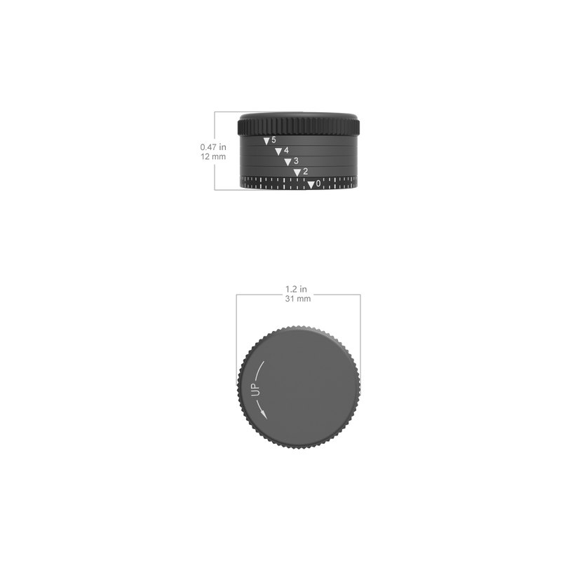 Load image into Gallery viewer, Continental Hunting Scope Ballistic Turret
