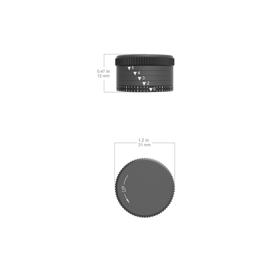 Continental Hunting Scope Ballistic Turret