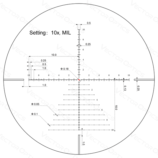 Veyron 4-16x44IR SFP Compact Riflescope (SCOL-48)