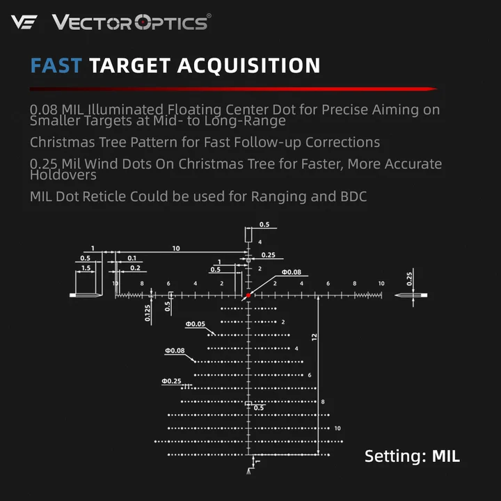 Load image into Gallery viewer, Small Game Hunting | Veyron GenII 4-16x44 HD CTR FFP FT/HFT Rifle Scope (SCFF-73)
