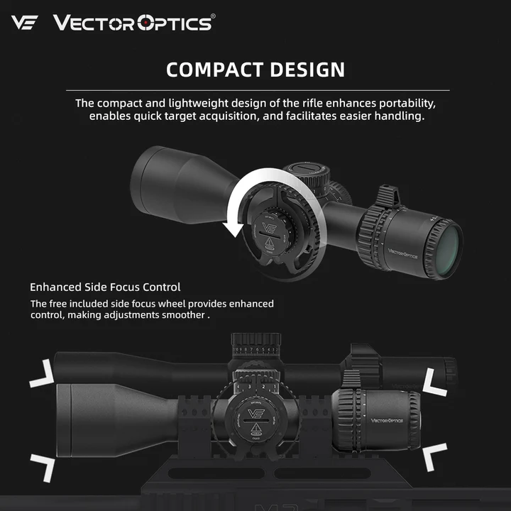 Load image into Gallery viewer, Small Game Hunting | Veyron GenII 4-16x44 HD DCR FFP FT/HFT Rifle Scope (SCFF-78)
