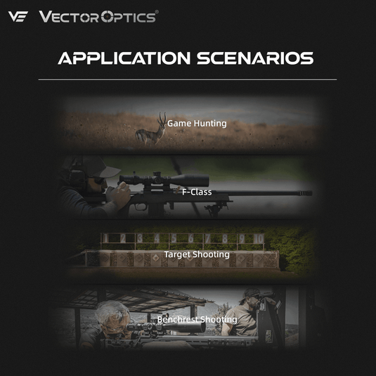 Tauron 5-50x60 ED SFP Long-Range Rifle Scope (SCOL-69) | Field Target Shooting