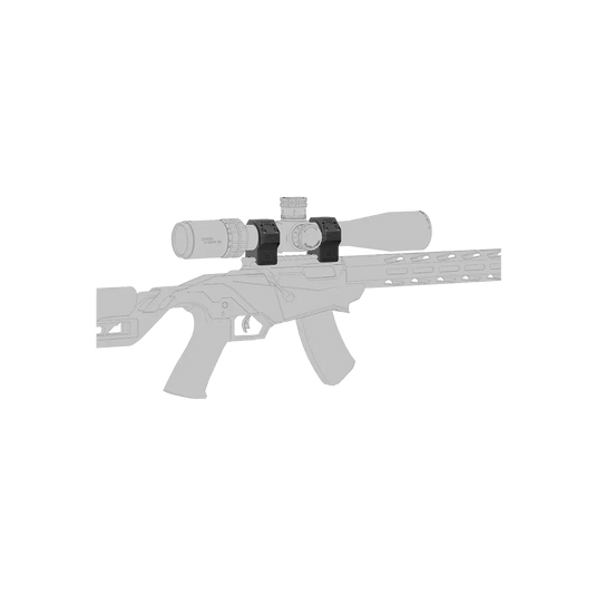 30mm X-MOD 0.95''/1.1''/1.25'' Modular Picatinny Rings System (XASR-3071)