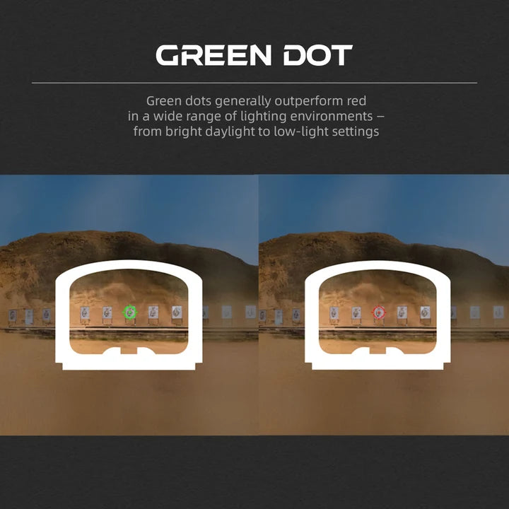 Load image into Gallery viewer, Multi-Reticle Green Dot | Frenzy FA 17x20 GMR Green Dot Sight EDC (SCRD-GM68) | MGT

