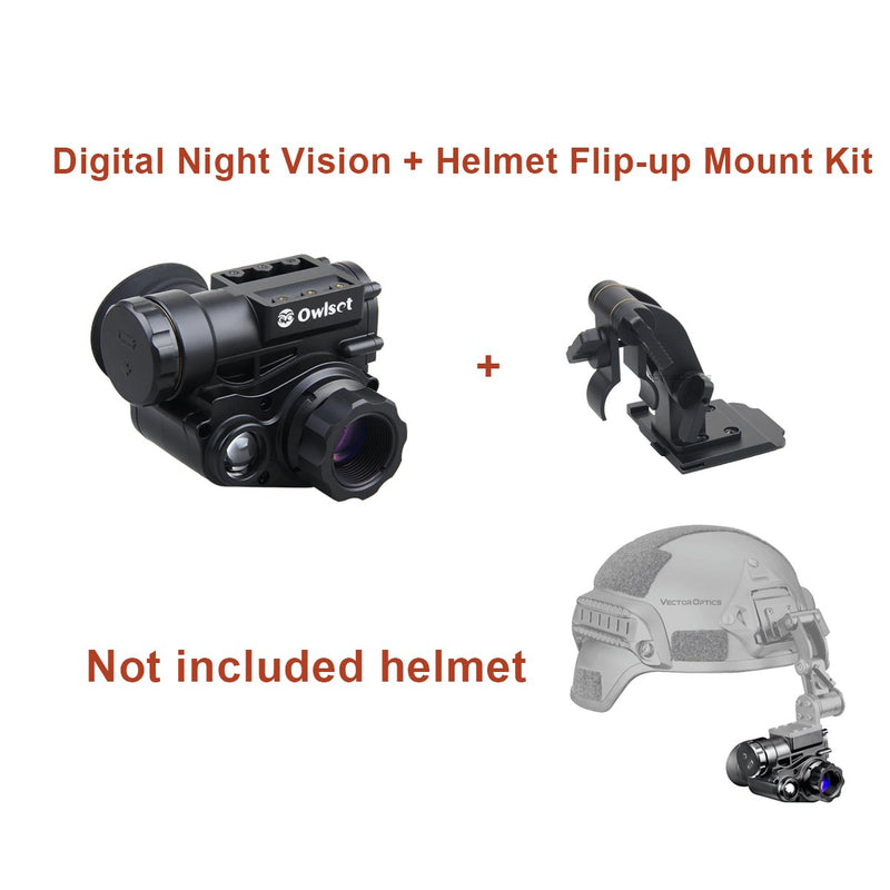 Load image into Gallery viewer, Owlset 1x18 Night Vision&amp;Helmet Flip-up Mount Kit - Vector Optics Online Store
