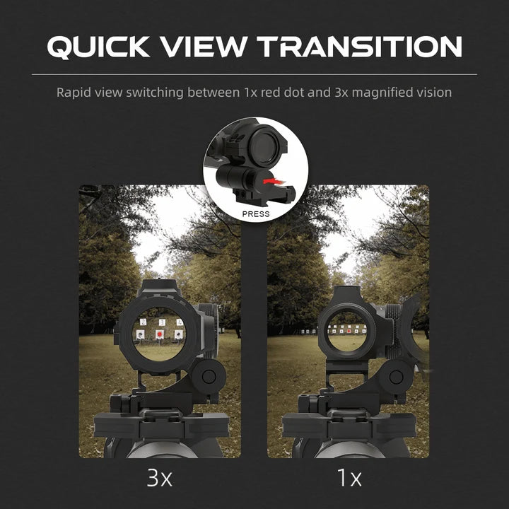 Maverick-III 3x22 Magnifier MIL(SCMF-31)