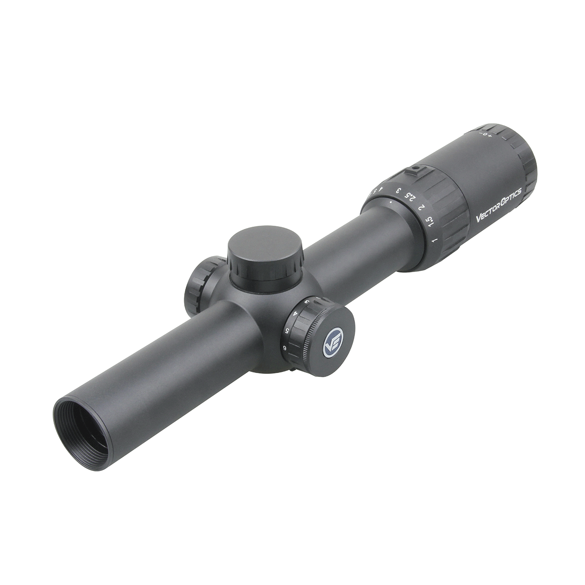 Constantine 1-10x24 SFP Riflescope left details