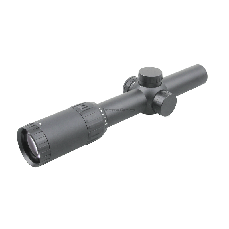 Load image into Gallery viewer, Constantine 1-10x24 SFP Riflescope details
