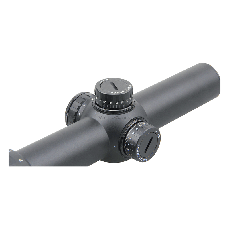 Load image into Gallery viewer, Constantine 1-10x24 SFP Riflescope details
