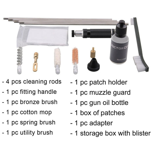 Gunpany 410 Gauge Shotgun Gun Cleaning Kit - Vector Optics Online Store