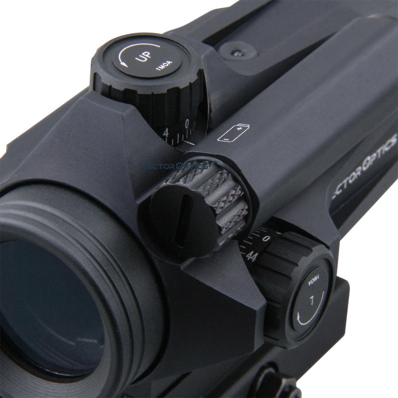 Load image into Gallery viewer, Vector Optics Nautilus GenII 1x30 Manual Control &amp; Auto Light Sense Tactical Red Dot Scope QD Riser Picatinny Mount
