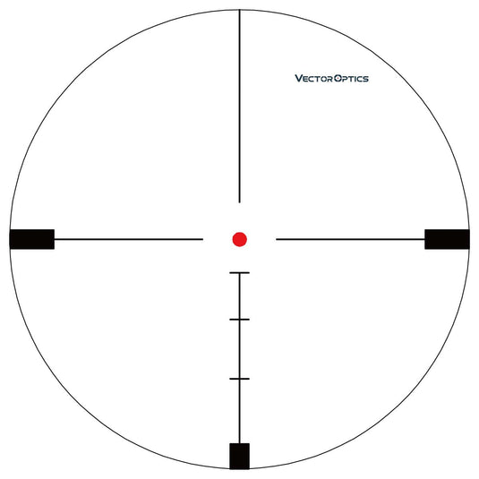 Vector Optics Hugo 3-12x44 E Field Target Shooting 1 Inch Riflescope Min 10 Yds Etched Glass Reticle Turret Lock Side Focus