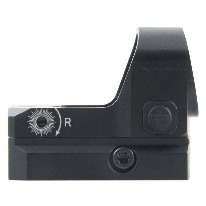Load image into Gallery viewer, Frenzy-X 1x20x28 6MOA Red Dot Sight side
