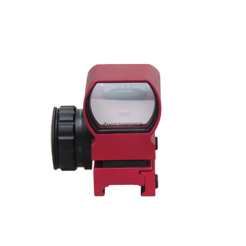 Load image into Gallery viewer, VictOptics Z3 1x22x33 Red Dot Sight Red Finish Details
