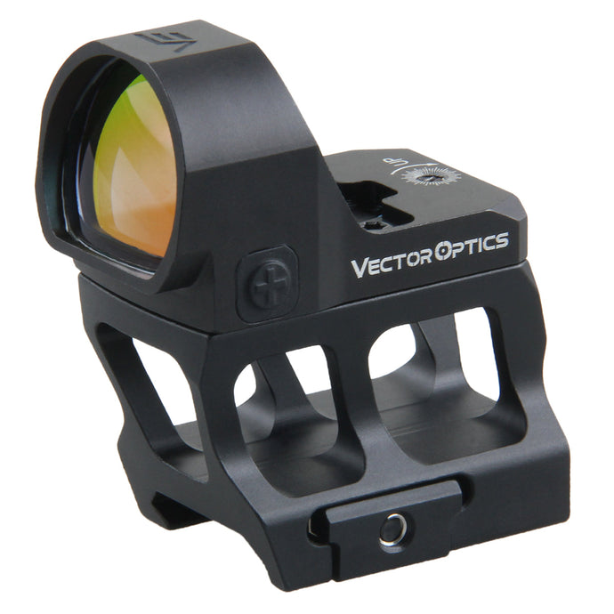 Frenzy 1x22x26 red dot sight w/ MOJ Red Dot Sight Cantilever Picatinny Riser Mount 